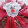 Crafter's World Custom Christmas Tutu Outfit Best Gift Ever