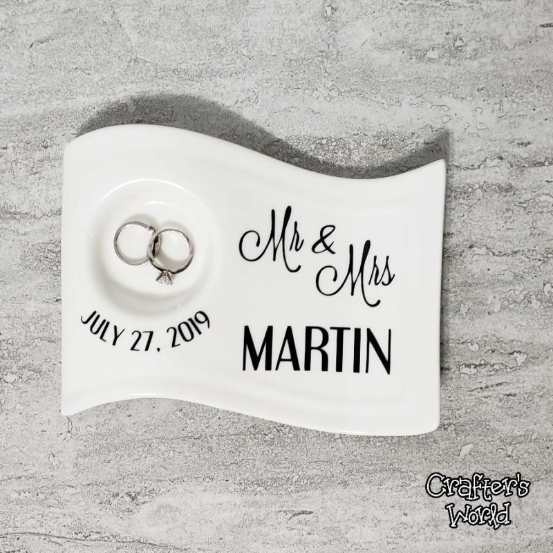 Crafter's World Custom Ring Holder Curved Plate
