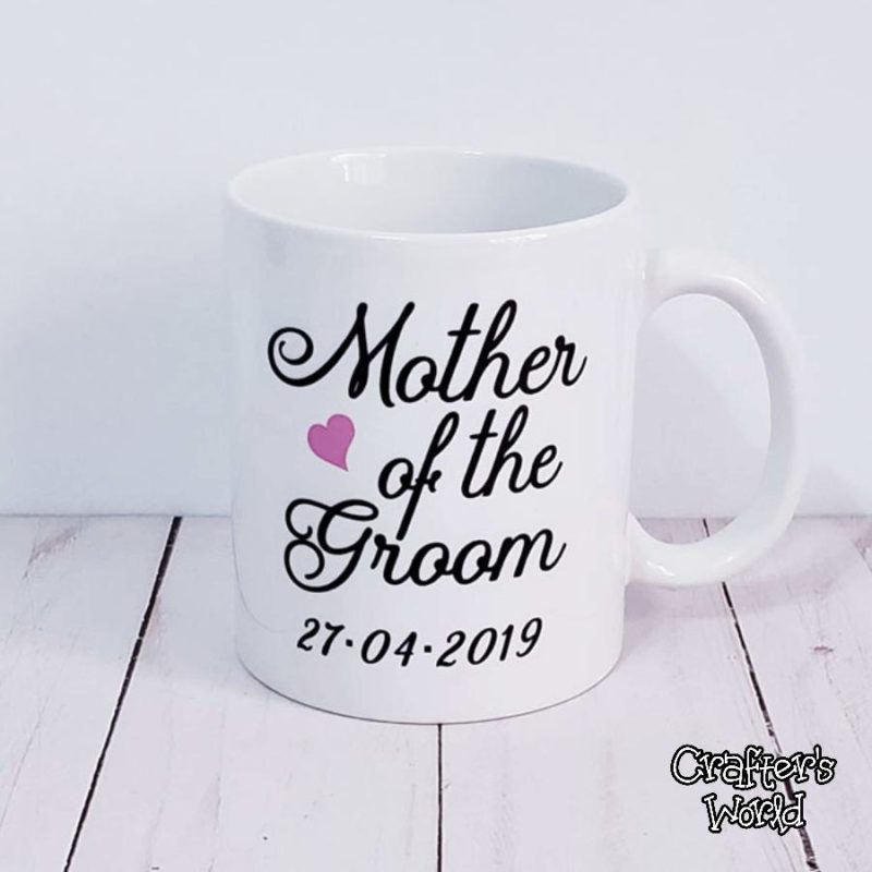 Crafter's World Custom Mug Mother of the Groom