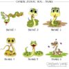 Crafter's World Chinese Zodiac Mug Snake Options