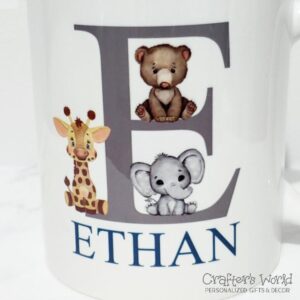 Crafter's World Custom Mug Animals Name Ethan