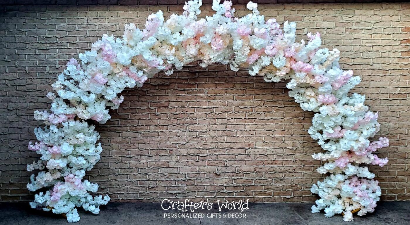 Crafter's World Event Decor Cherry Blossom White and Pink
