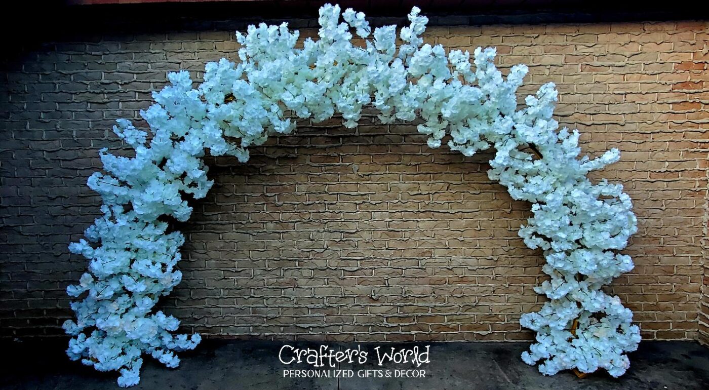 Crafter's World Event Decor Cherry Blossom White
