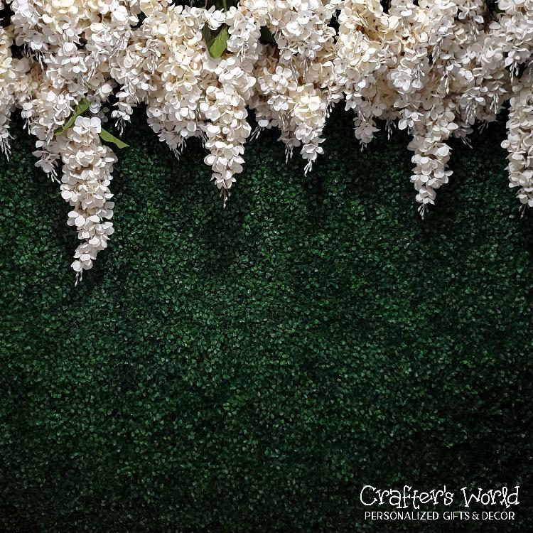 Crafter's World Boxwood Setup Add Ons Hanging Flowers
